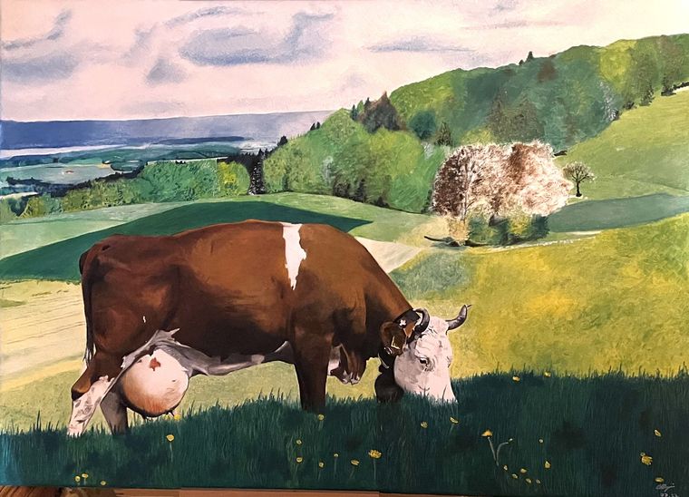 Vue du Châtelard, Paysage et nature